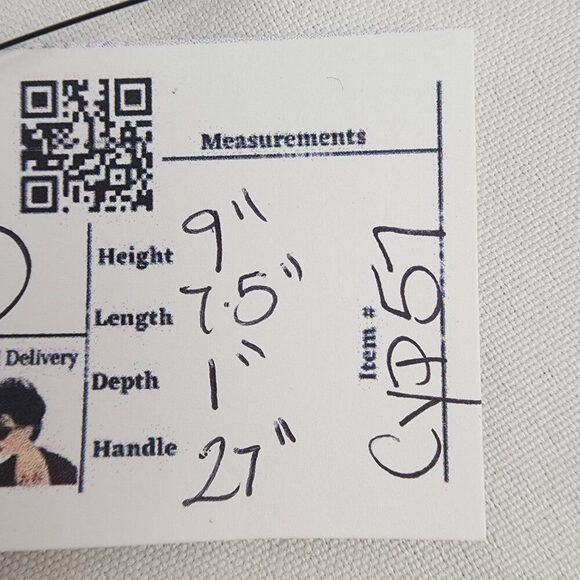 Grey Knit Top Flap Crossbody Purse - Picture 7 of 7